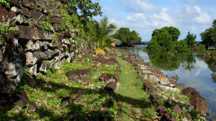 Ruins at Nan Madol.