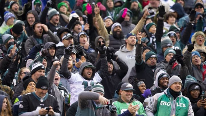PHILADELPHIA, PA - NOVEMBER 24: Philadelphia Eagles fans (Photo by Mitchell Leff/Getty Images)