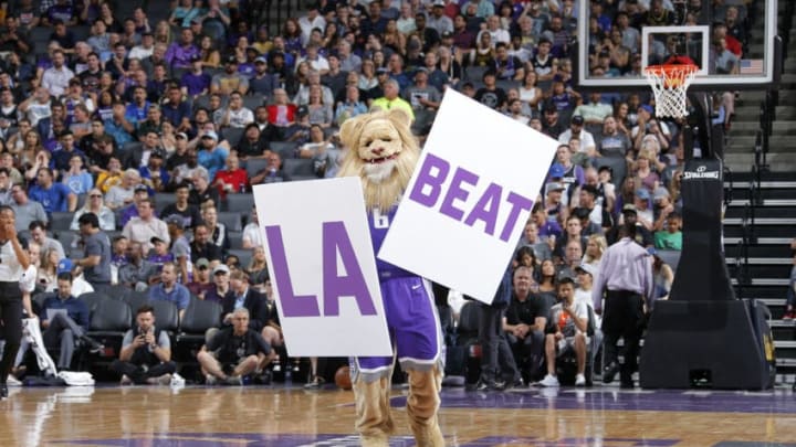 SALT LAKE CITY - JULY 2: Sacramento Kings mascot is photographed during the 2018 Summer League at the Golden 1 Center on July 2, 2018 in Sacramento, California. NOTE TO USER: User expressly acknowledges and agrees that, by downloading and or using this photograph, User is consenting to the terms and conditions of the Getty Images License Agreement. Mandatory Copyright Notice: Copyright 2018 NBAE (Photo by Rocky Widner/NBAE via Getty Images)