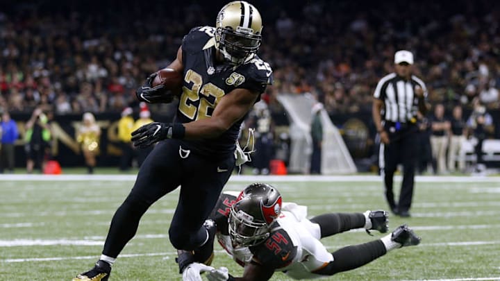 NEW ORLEANS, LA - DECEMBER 24: Mark Ingram