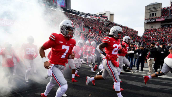 The 2021 Rose Bowl will feature Ohio State taking on Utah. (Photo by Emilee Chinn/Getty Images)