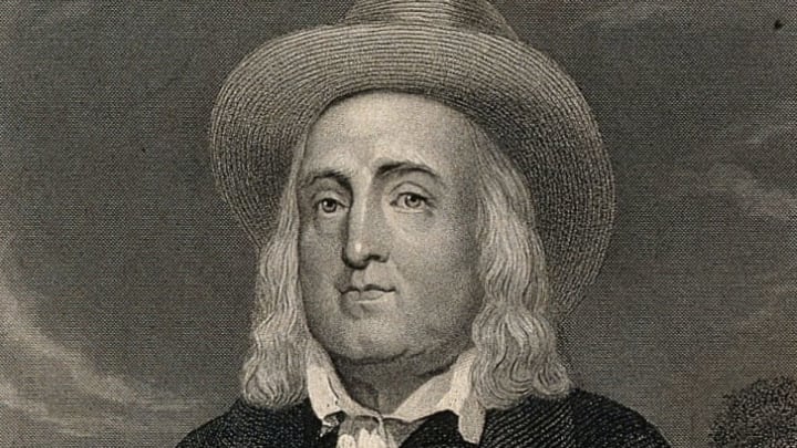 Engraving of Jeremy Bentham by J. Posselwhite