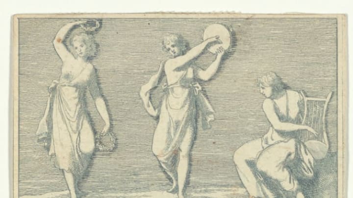 ancient dancers