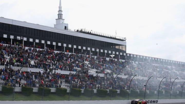 LONG POND, PA - JUNE 03: Martin Truex Jr., driver of the #78 Bass Pro Shops/5-hour ENERGY Toyota. (Photo by Sarah Crabill/Getty Images)