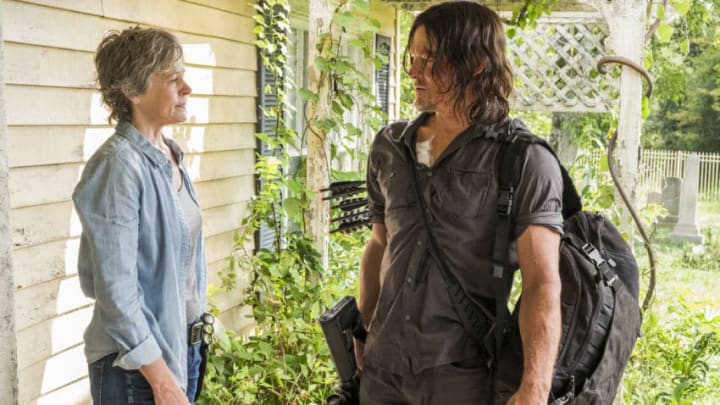 Melissa McBride as Carol Peletier, Norman Reedus as Daryl Dixon - The Walking Dead _ Season 7, Episode 10 - Photo Credit: Gene Page/AMC