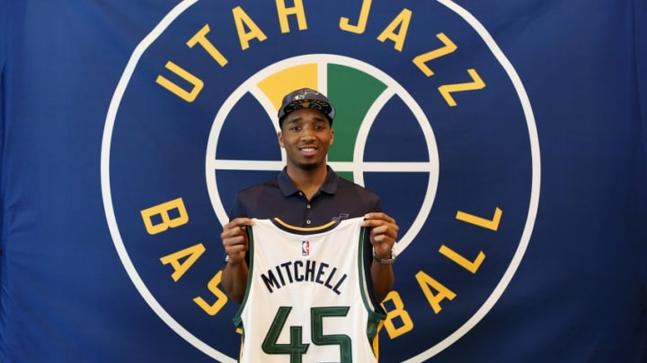 SALT LAKE CITY, UT - JUNE 28: Donovan Mitchell