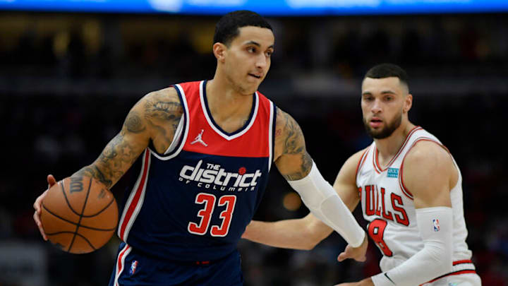 Zach LaVine, Kyle Kuzma, Chicago Bulls (Photo by Quinn Harris/Getty Images)