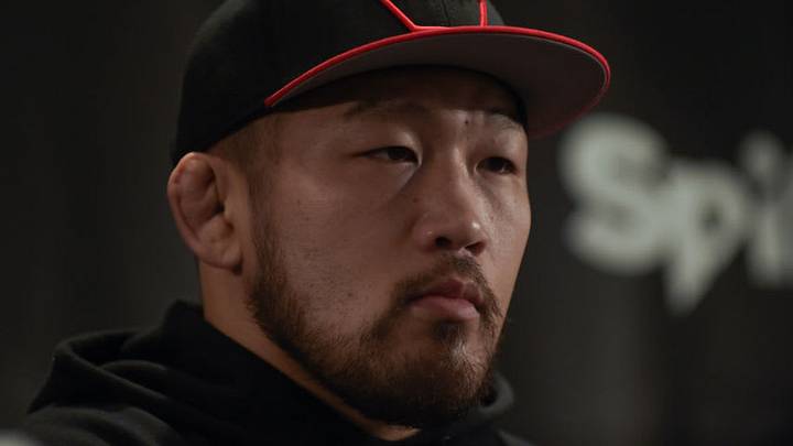 DUB , Ireland - 14 December 2016; Satoshi Ishii during the Bellator 169 & BAMMA 27 Press Conference in The Gibson Hotel, Dublin. (Photo By David Fitzgerald/Sportsfile via Getty Images)