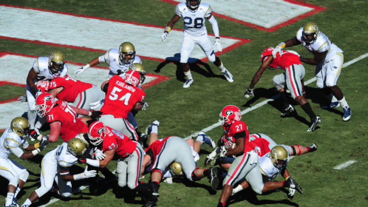 ATHENS, GA - NOVEMBER 29: Nick Chubb