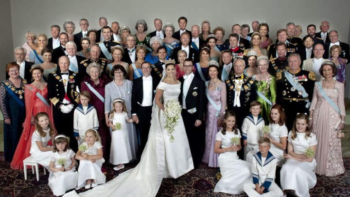 Royals from Norway, Denmark, Belgium, Monaco, and elsewhere gathered at the 2010 wedding of Crown Princess Victoria of Sweden.
