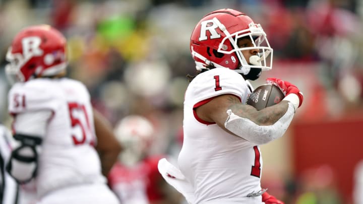 Rutgers RB Isaih Pacheco. Mandatory Credit: Marc Lebryk-USA TODAY Sports