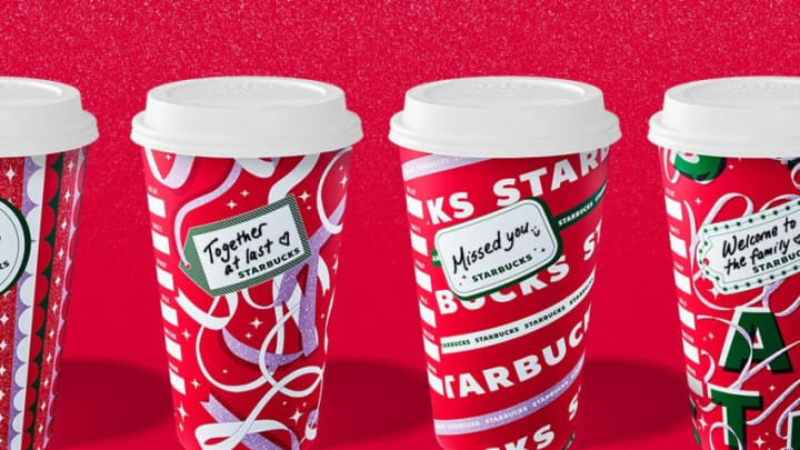 Starbucks new holiday cups for the 2021 season