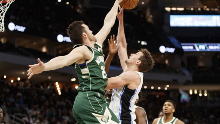 Pat Connaughton helped lead the Milwaukee Bucks to a thorough drubbing of the Orlando Magic. Mandatory Credit: Jeff Hanisch-USA TODAY Sports