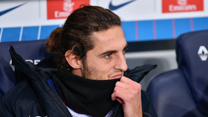 Adrien Rabiot #25 during the french Ligue 1 match between Paris Saint-Germain (PSG) and Lille (LOSC) at Parc des Princes stadium on November 2, 2018 in Paris, France.(Photo by Julien Mattia/NurPhoto via Getty Images)