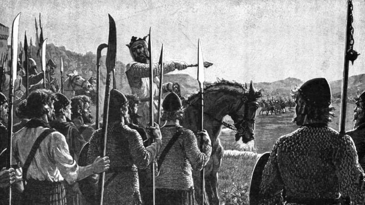 Robert the Bruce at Bannockburn