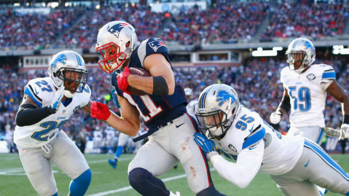 FOXBORO, MA - NOVEMBER 23: Julian Edelman