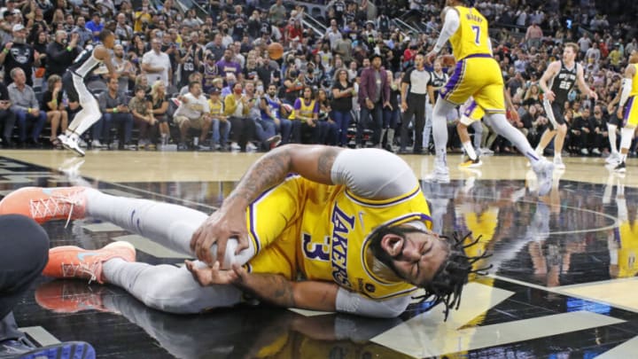 Anthony Davis #3 of the Los Angeles Lakers (Photo by Ronald Cortes/Getty Images)
