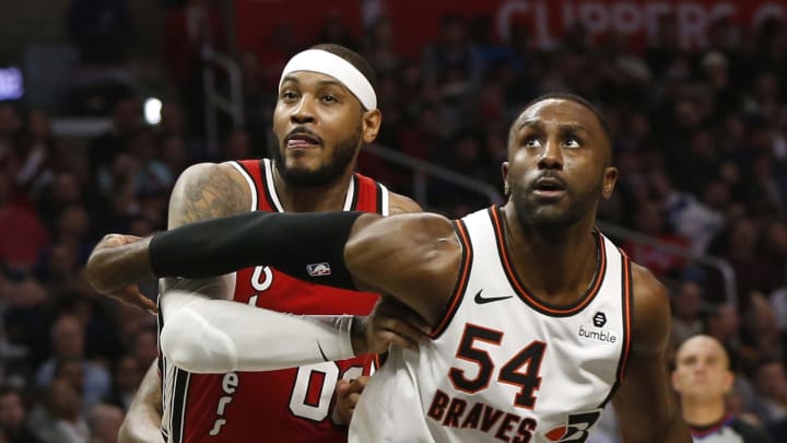 Patrick Patterson, Carmelo Anthony, Portland Trail Blazers, Los Angeles Clippers