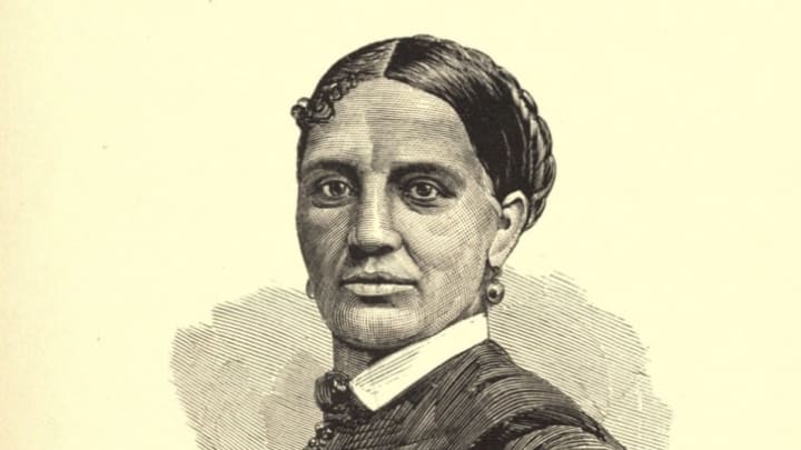 A drawing of Elizabeth Hobbs Keckley from her book
