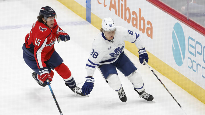 Sonny Milano, Washington Capitals Mandatory Credit: Geoff Burke-USA TODAY Sports