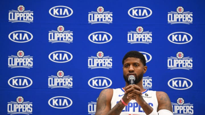 LA Clippers Paul George (Photo by Brian Rothmuller/Icon Sportswire via Getty Images)