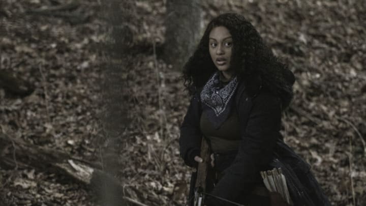 Aliyah Royale as Iris - The Walking Dead: World Beyond _ Season 2, Episode 1 - Photo Credit: Steve Swisher/AMC
