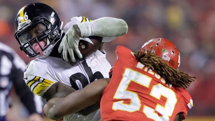 KANSAS CITY, MP - JANUARY 15: Running back Le'Veon Bell