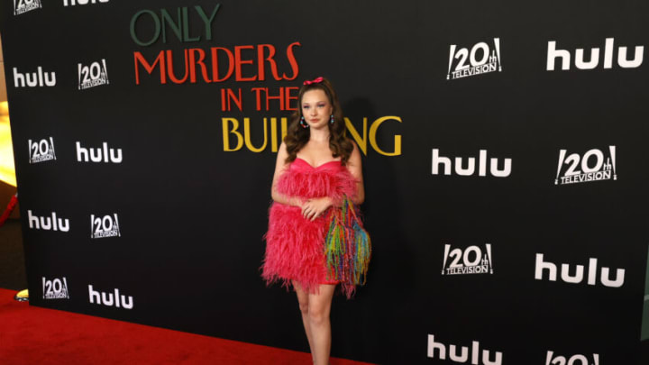 LOS ANGELES, CALIFORNIA - JUNE 27: Zoe Colletti attends Los Angeles Premiere Of "Only Murders In The Building" Season 2 at DGA Theater Complex on June 27, 2022 in Los Angeles, California. (Photo by Frazer Harrison/WireImage)