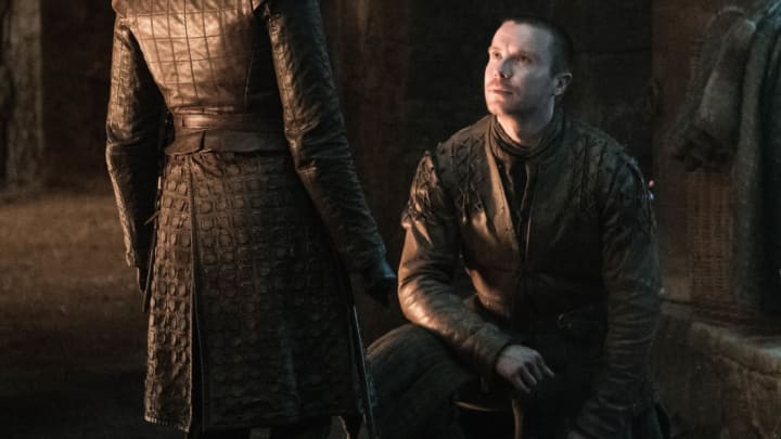 Gendry proposes to Arya in Game of Thrones's "The Last of the Starks."