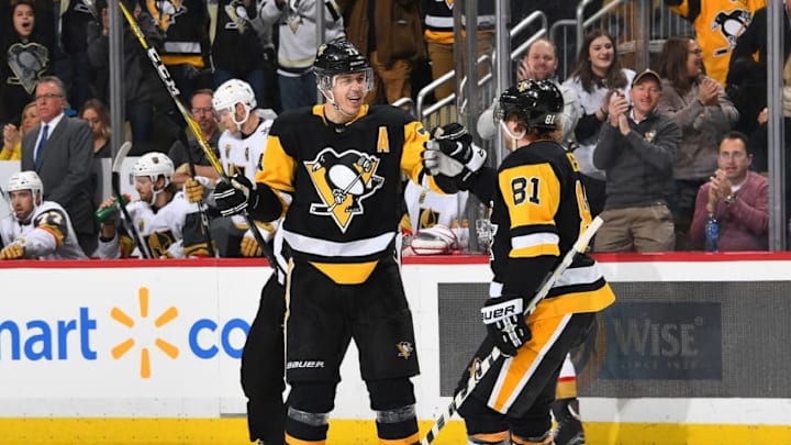 PITTSBURGH, PA - FEBRUARY 06: Evgeni Malkin