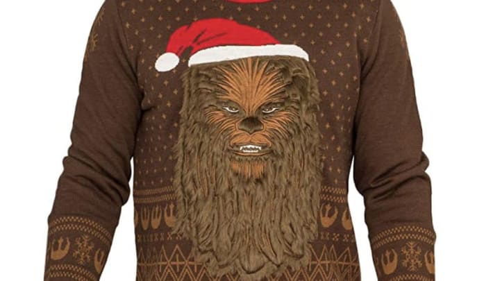 Discover Mad Engine's Chewbacca Christmas sweater on Amazon.
