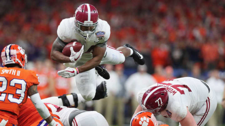 NEW ORLEANS, LA - JANUARY 01: Damien Harris