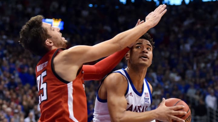 kansas basketball, devon dotson (Photo by Ed Zurga/Getty Images)