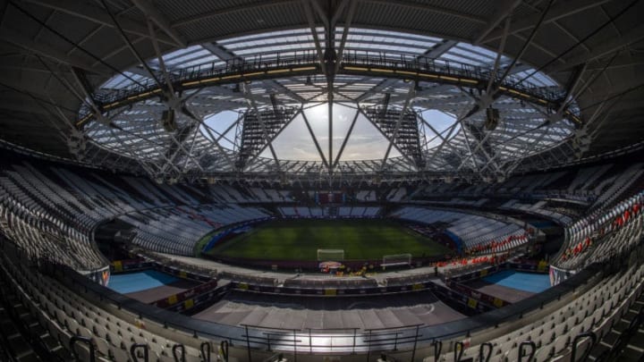 LONDON, ENGLAND - JANUARY 18: A general view of the London Stadium ahead of the Premier League match between West Ham United and Everton FC at London Stadium on January 18, 2020 in London, United Kingdom. (Photo by Justin Setterfield/Getty Images)