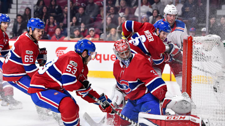 MONTREAL, QC - OCTOBER 28: Goaltender Carey Price