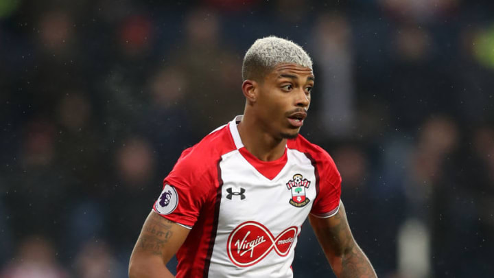 WEST BROMWICH, ENGLAND – FEBRUARY 03: Mario Lemina of Southampton during the Premier League match between West Bromwich Albion and Southampton at The Hawthorns on February 3, 2018 in West Bromwich, England. (Photo by Lynne Cameron/Getty Images)