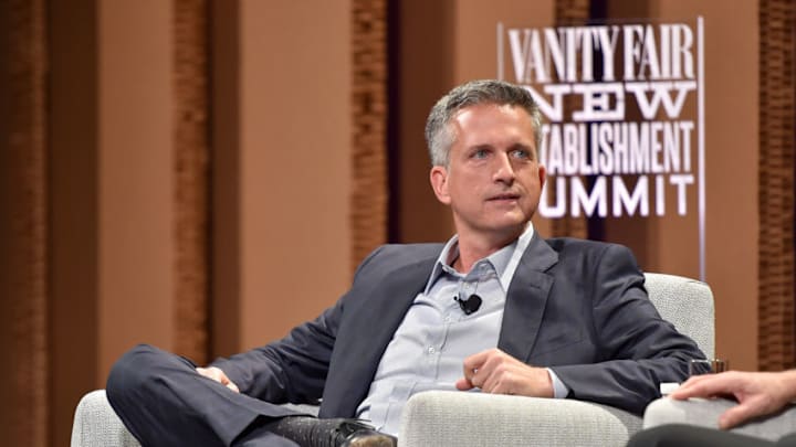 SAN FRANCISCO, CA - OCTOBER 07: HBO's Bill Simmons speaks onstage during 'Ahead of the Curve - The Future of Sports Journalism' at the Vanity Fair New Establishment Summit at Yerba Buena Center for the Arts on October 7, 2015 in San Francisco, California. (Photo by Mike Windle/Getty Images for Vanity Fair)