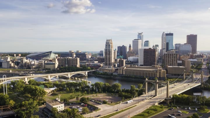 Skyline of Minneapolis, Minnesota