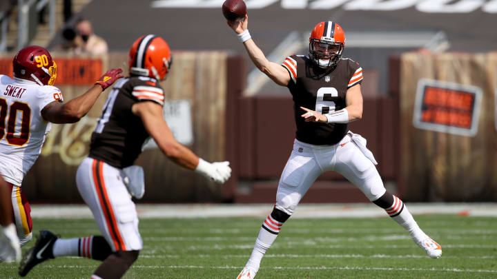 Baker Mayfield, Cleveland Browns (Photo by Gregory Shamus/Getty Images)