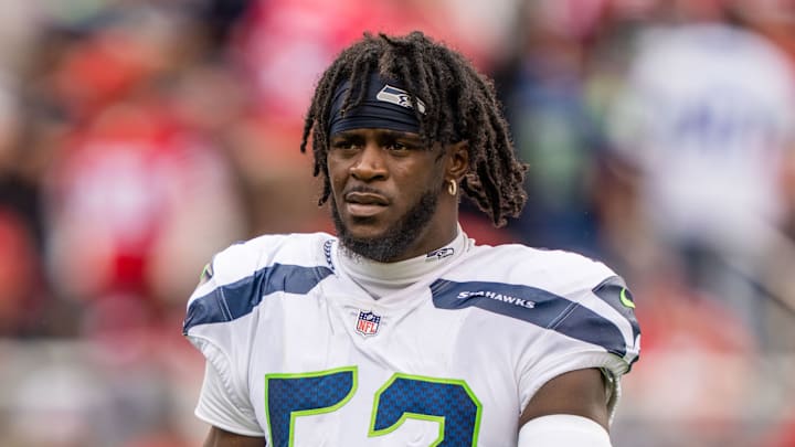 Darrell Taylor needs to notch double-digit sacks for the Seahawks in 2023. Mandatory Credit: Kyle Terada-USA TODAY Sports