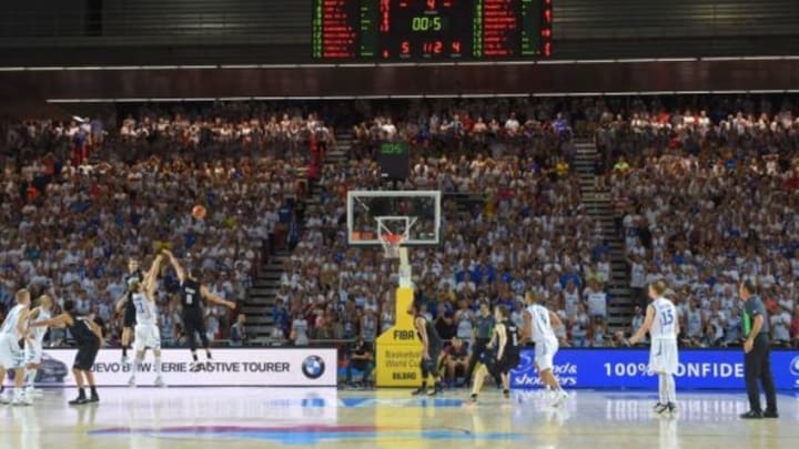 Petteri Koponen's final shot was off the mark and New Zealand survived with a 67-65 win over Finland Thursday and a berth in the round of 16 at the FIBA World Cup. (FIBA photo)