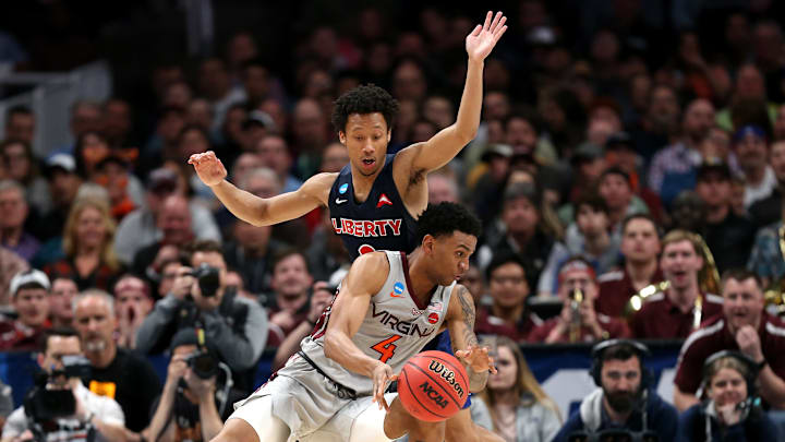 Nickeil Alexander-Walker Virginia Tech Hokies Darius McGhee Liberty Flames (Photo by Ezra Shaw/Getty Images)