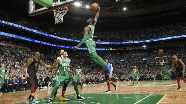 Boston Celtics Jaylen Brown. Copyright 2019 NBAE (Photo by Brian Babineau/NBAE via Getty Images)
