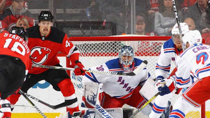 NEWARK, NJ - DECEMBER 21: Henrik Lundqvist NEWARK, NJ - DECEMBER 21: Henrik Lundqvist