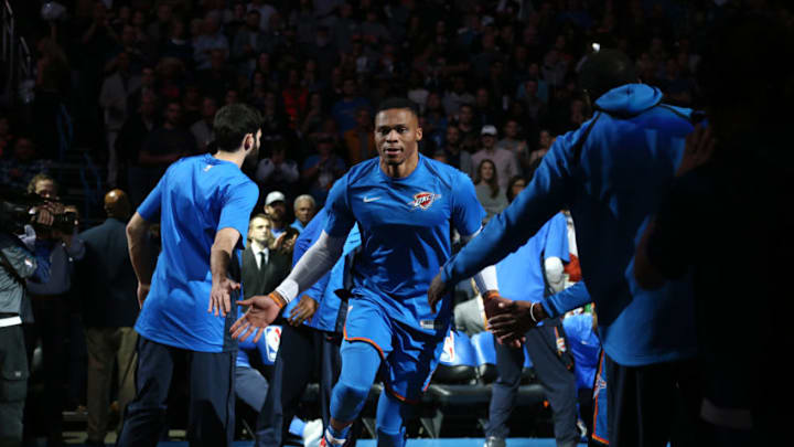 OKLAHOMA CITY, OK - NOVEMBER 22: Russell Westbrook