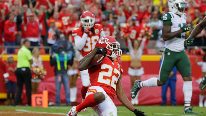 KANSAS CITY, MO – SEPTEMBER 25: Cornerback Marcus Peters