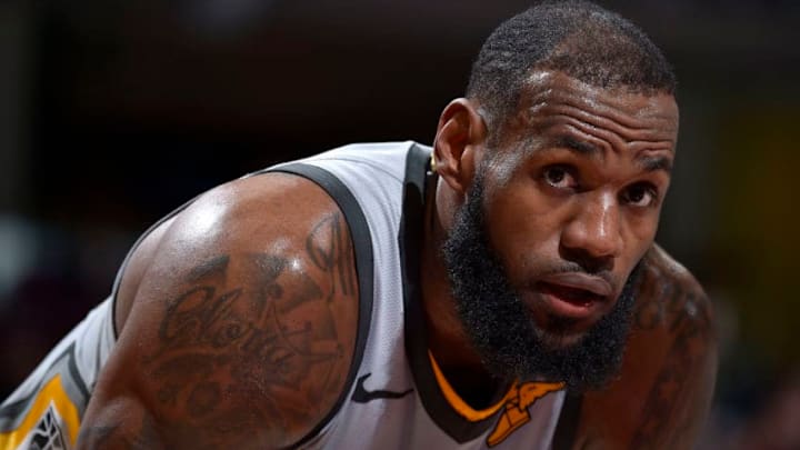 CLEVELAND, OH - FEBRUARY 25: LeBron James