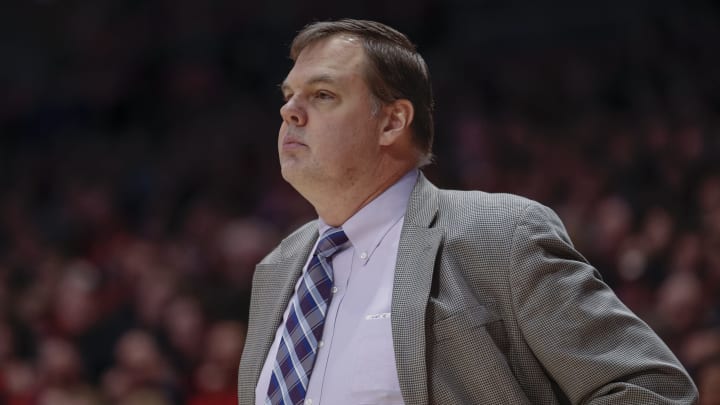 DAYTON, OH – FEBRUARY 01: Head coach Jeff Neubauer of the Fordham Rams (Photo by Michael Hickey/Getty Images)