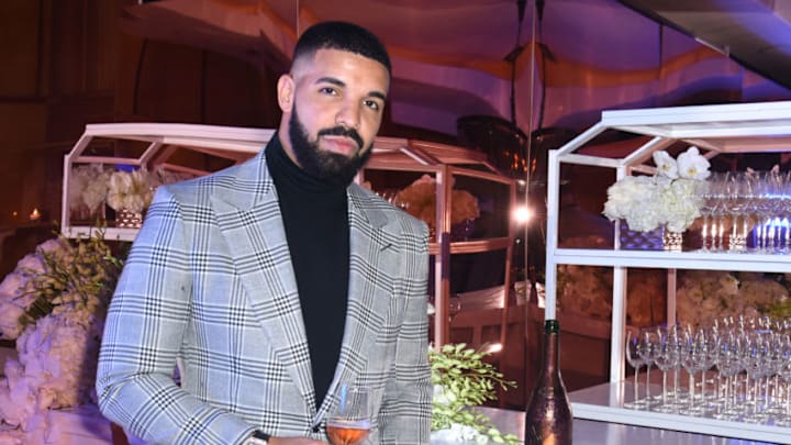 LOS ANGELES, CA - DECEMBER 31: Drake attends The Mod Sèlection Champagne New Years Party Hosted By Drake And John Terzian at Delilah on December 31, 2018 in Los Angeles, California. (Photo by Vivien Killilea/Getty Images for The h.wood Group)