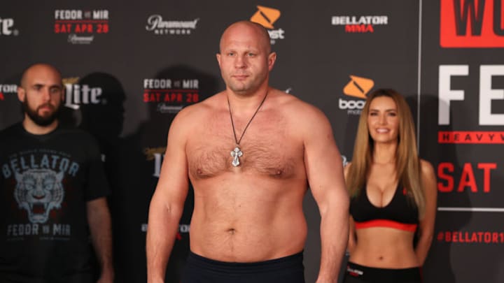 Bellator 198: Fedor Emelianenko (Credit: Bellator MMA)